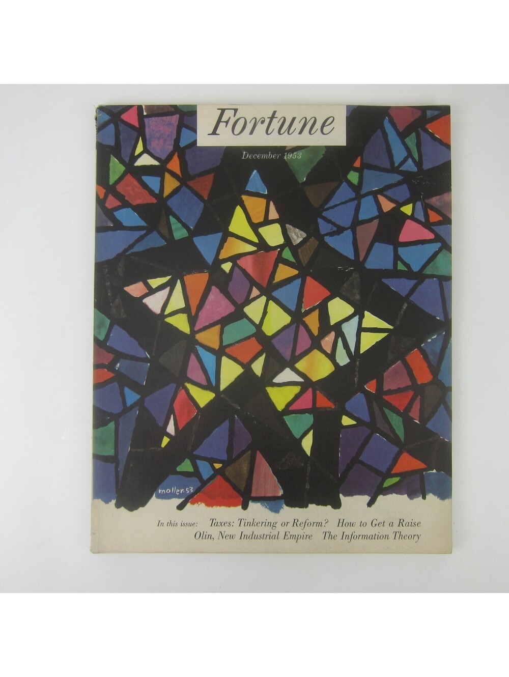 Vintage FORTUNE Magazine December 1953 Nash Seagrams Chevy GE American Airlines